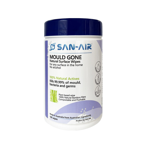 SAN-AIR Mould Gone Natural Surface Wipes